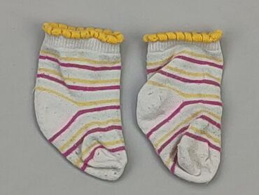 skarpety w norweskie wzory: Socks, 16–18, condition - Good