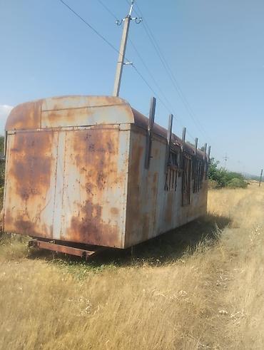 Металлический вагончик-бытовка Описание:вагон сатылат - Габаритный — 2