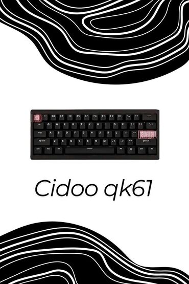 свитчи для клавиатуры: Клавиатура, Mechanical keyboard, Bluetooth, Wired connection туташтыруу, Өлчөмү: 60%