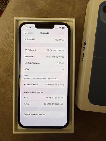 Apple iPhone: IPhone 13, 128 GB, Mavi, Face ID — 9