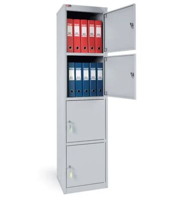 пластиковые шкафы: Шкаф офисный КД-114 (без полок) для хранения документов. Особенности