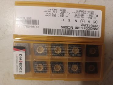 Digər alətlər: Torna və frezə üçün kəsici lövhəciklər (karbid insertlər) komplekti - — 24