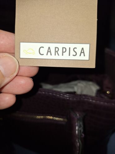 Torbe: Elegantna torbica, Carpisa, Materijal: Lakovana koža, Poliester — 8