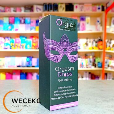 Товары для взрослых: Гель с разогревающим эффектом Orgie Orgasm Drops идеально подходит для