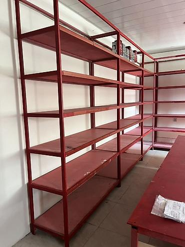 ref: Mağaza üçün vitrin və rəf sistemi - Material: metalkarkaslı çərçivə — 3
