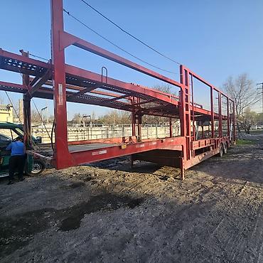 Автовоз-полуприцеп 6 местный двухъярусный - Конструкция at lalafo.kg Автовоз-полуприцеп 6 местный двухъярусный - Конструкция