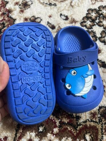 ходунки бишкек дордой: Детские сабо (кроксы) синего цвета. - Размер: 23–24 (стелька ~14,0 см