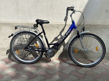 купить велосипед 18 дюймов: Городской велосипед, Другой бренд, Рама XL (180 - 195 см), Алюминий, Германия, Б/у