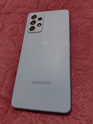 Samsung Galaxy A52, Б/у, 128 ГБ, цвет - Голубой, 2 SIM at lalafo.kg Samsung Galaxy A52, Б/у, 128 ГБ, цвет - Голубой, 2 SIM