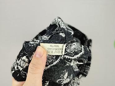 spodnice maxi w stylu boho: Spodnie materiałowe damskie, rozmiar XL — 4