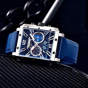 Ručni satovi: PAGANI DESIGN PD-1725 - 42mm - Plava Potpuno nov muški sat PAGANI — 2