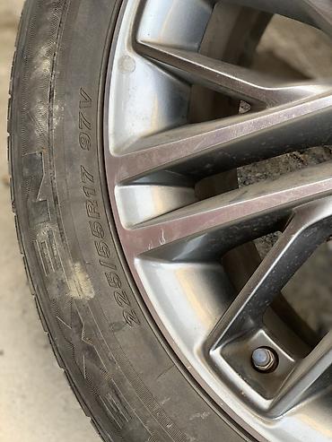 r17 honda: Литой диск с шиной в сборе. Характеристики шины: - Размер: 225/55 R17 — 2