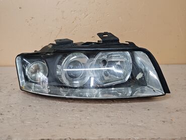 Передние фары: Передняя правая фара Audi 2003 г., Б/у, Оригинал, Германия — 2