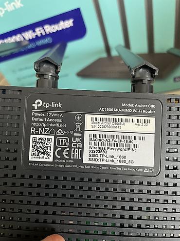 tplink c80: TP-Link Archer C80 AC1900 Wi‑Fi Router Router Tp-Link Archer C80 Əla — 3