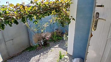 Günlük kirayə evlər: 2 otaqlı həyət evi - Plan: giriş pilləkənli eyvan, 2 ayrı otaq (yataq — 9