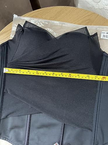 пояса для чулок: Qara rəngdə büstqalterli shapewear/bodice korset Dəst. - Model — 5