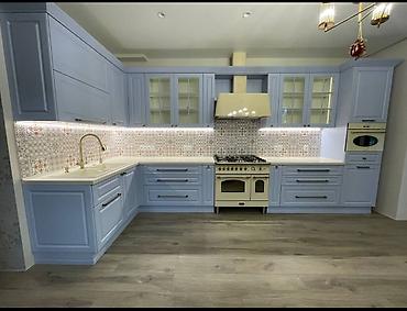 Кухонные гарнитуры: Современные кухонные гарнитуры в стильных цветах шкафы и.т.д at lalafo.kg — 13 Кухонные гарнитуры: Современные кухонные гарнитуры в стильных цветах шкафы и.т.д — 13