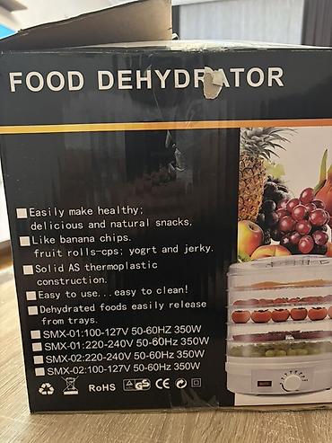 Техника для кухни: Məhsul: Elektrik qida quruducu (Food Dehydrator) Xüsusiyyətlər: - 5 — 3