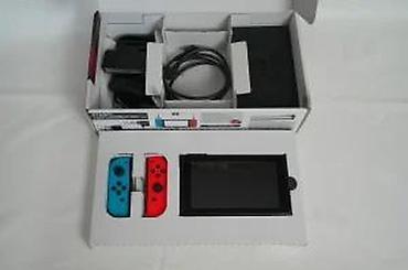 Nintendo Switch: Sređen tekst: Nintendo Switch V1 sa originalnom kutijom. Konzola je u — 17