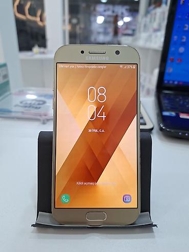 samsung s7 2017: Samsung Galaxy A5 2017, 32 GB, rəng - Qızılı — 1
