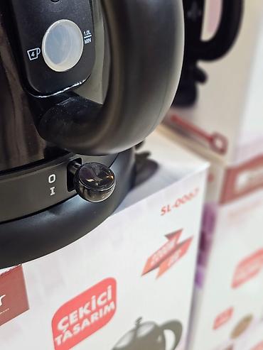 samovar sederek: Elektrik çaydan 1.7 l, Yeni, Ünvandan götürmə, Pulsuz çatdırılma, Ödənişli çatdırılma — 6