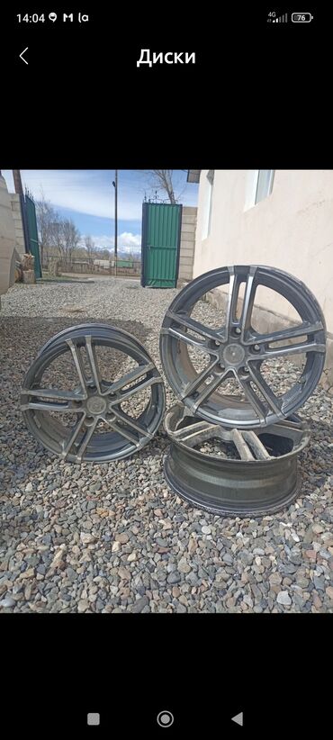 диски для машины: Куйма Дисктер R 16 Honda, тешиктери - 3, Колдонулган