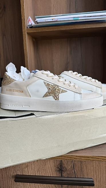 trap star: Кроссовки, 39, 39.5, 40, Golden Goose, Новый, цвет - Белый, Бесплатная доставка — 1