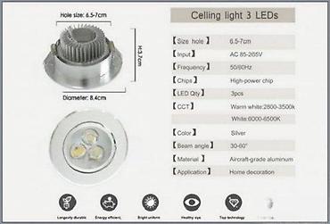 Rasveta: LED lampe za ugradnju 12W. PROLEĆNA RASPRODAJNA AKCIJA 11-30% DO — 5