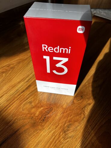 Redmi: Redmi, Redmi 13, Новый, 128 ГБ, цвет - Голубой, 2 SIM