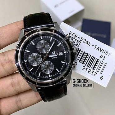 фашион спорт в Кыргызстан: Черные Мужские Наручные часы Casio