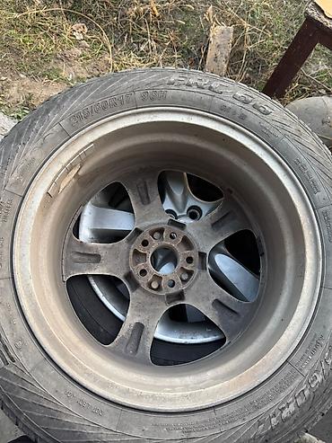r17 215 60: Литой диск с шиной 17" - Диаметр диска: 17" - Разболтовка: 5 — 4