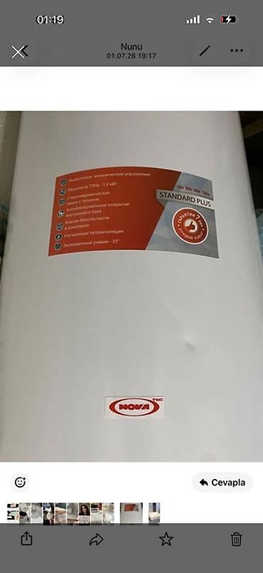 şüşə tavan: NOVA su qızdırıcısı – Standard Plus seriyası — 1