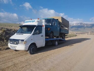 Услуги эвакуатора: Эвакуатор/перевозка авто на платформе - Бортовой эвакуатор Mercedes — 2