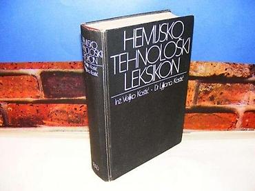 unimer 33: Hemijsko tehnološki leksikon veljko kostić 1980 tvrd povez 23 cm na — 1