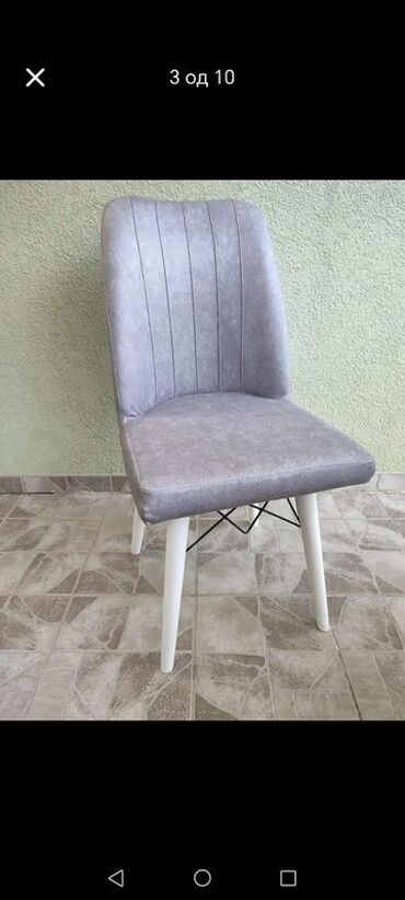 Stolice: 🔥Tapacirane trpezarijske stolice – modernog dizajna po odlicnoj ceni! — 7