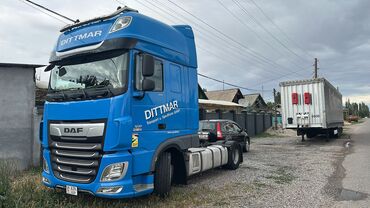дизельный автомобиль: Тягач, DAF, 2018 г., Тентованный