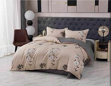 Posteljina: Bračne posteljine Premium Jorganska navlaka: 200x220 cm Čaršaf — 1