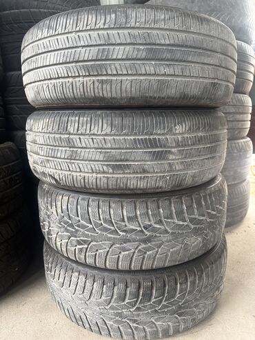 шины 19565 r15 зима бу: 195/65/15 4 шт парные