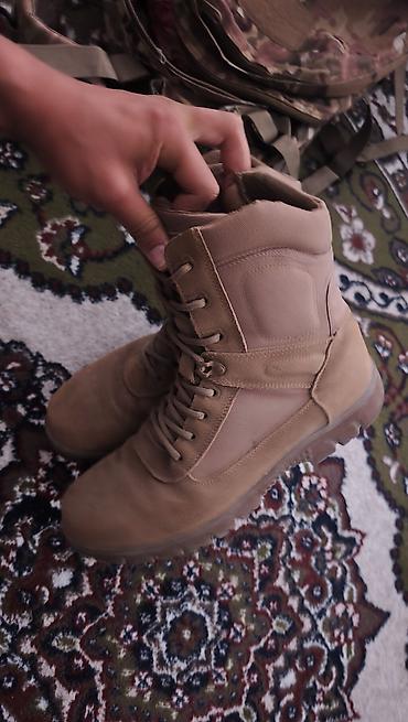 jordan 1: Тактические берцы песочного цвета - Высокая шнуровка с плотной — 1