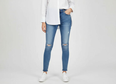 spodnie jeans reserved: Reserved, Jeansy damskie, rozmiar S