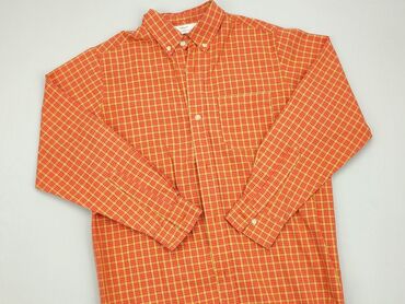 Koszula 10 lat, stan - Idealny, wzór - Kratka, kolor - Pomarańczowy