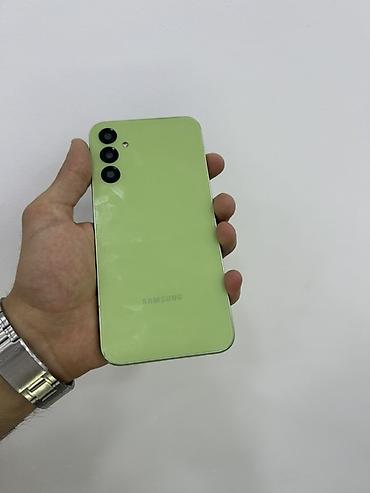 iphone plus 7: Samsung Galaxy A24 4G, 128 GB, rəng - Yaşıl, Face ID — 1