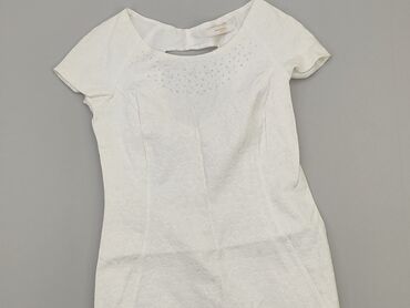 biała sukienki krótka: Dress, M (EU 38), Reserved, condition - Good
