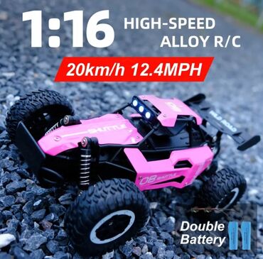 dəmir maşın: Pultlu maşın Çəhrayı Off-Road RC Avtomobil Xüsusiyyətlər: 2WD