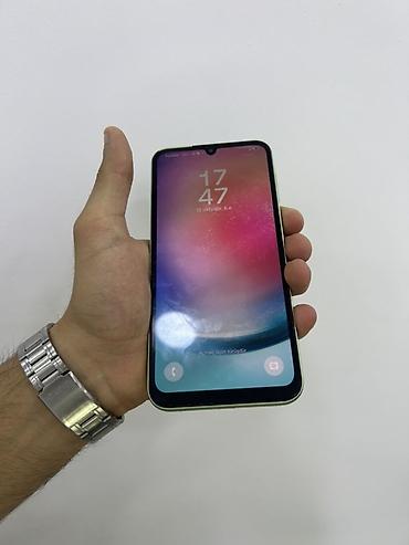 iphone plus 7: Samsung Galaxy A24 4G, 128 GB, rəng - Yaşıl, Face ID — 6