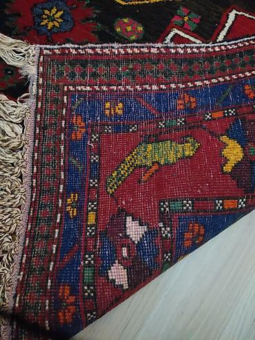 kreditle xalca satişi: Şamaxı bölgəsinə aid əl toxunuşu xalça satılır. Ölçü: 150x260 sm Yaş — 7