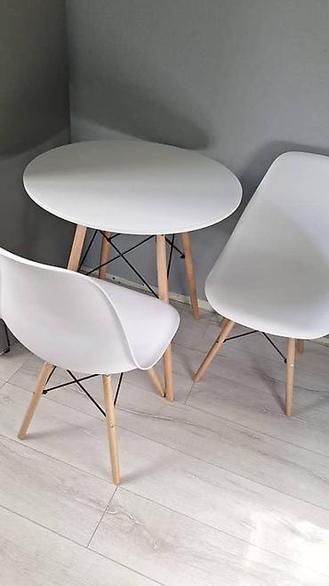 eames: Стул для кухни, Новый, Пластик, цвет - Белый — 2