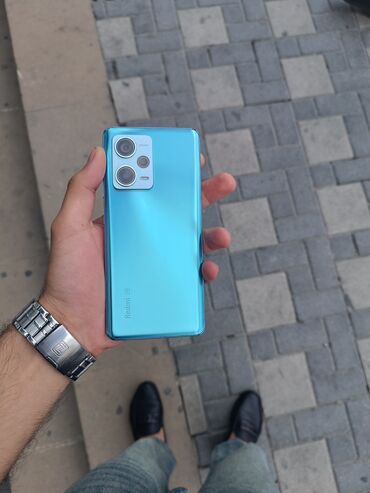 xiomi redmi not 12 pro: Xiaomi Redmi Note 12 Pro Plus, 256 GB, rəng - Göy, 
 Düyməli, Barmaq izi, Face ID