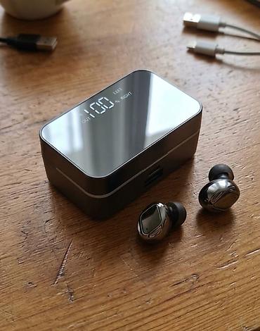беспроводной наушник: Yeni M90 Wireless Bluetooth Qulaqlıq (Powerbank funksiyalı / Tam — 1