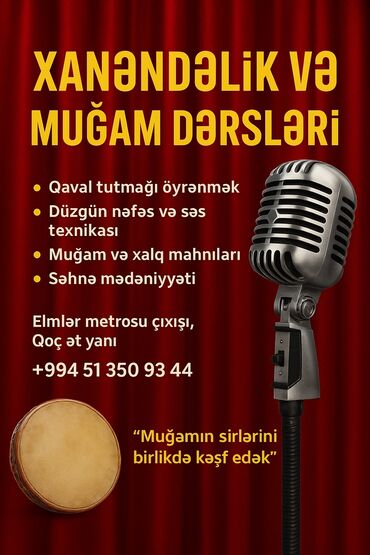дизайнер интерьера обучение: Xanəndəlik və Muğam Dərsləri – LEGATO Musiqi Kursu Tədris proqramı: -